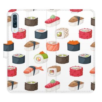 Flipové pouzdro iSaprio - Sushi Pattern 02 - Samsung Galaxy A50