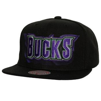 Mitchell & Ness snapback Milwaukee Bucks Big Face 7.0 Snapback black - UNI