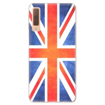 Odolné silikonové pouzdro iSaprio - UK Flag - Samsung Galaxy A7 (2018)