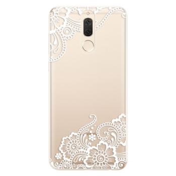 Odolné silikonové pouzdro iSaprio - White Lace 02 - Huawei Mate 10 Lite