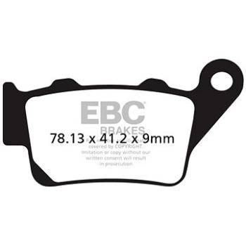 EBC Brzdové destičky FA208R (FA208R)