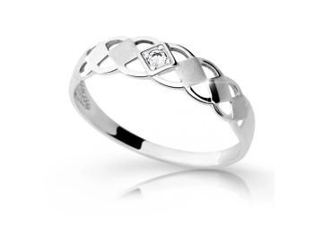 Cutie Jewellery Krásný prsten se zirkonem Z6718–1912-10-X-2 49 mm