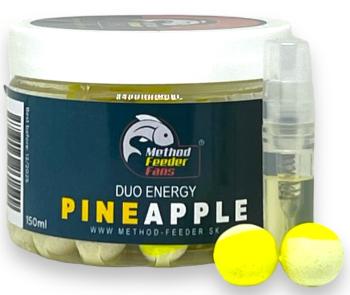 Method feeder fans pop up duo energy 15 mm 150 ml + sprej esence 2 ml - ananas