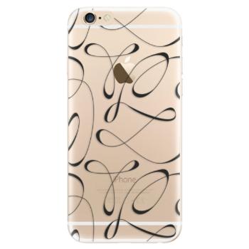 Odolné silikonové pouzdro iSaprio - Fancy - black - iPhone 6/6S