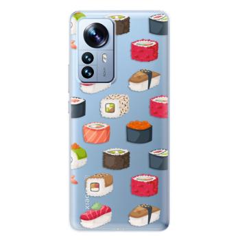 Odolné silikonové pouzdro iSaprio - Sushi Pattern - Xiaomi 12 Pro