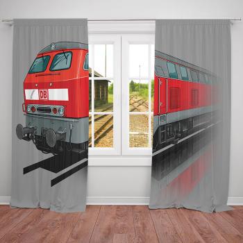 Závěsy DB Class 218 (Rozměr : 140x250, Materiál: Interlock)