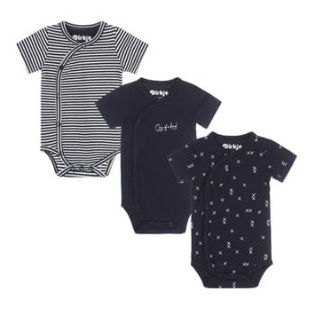 Dirkje Body 3 pack navy off white