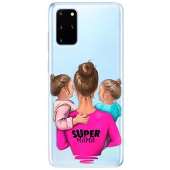 iSaprio Super Mama - Two Girls pro Samsung Galaxy S20+ (smtwgir-TPU2_S20p)