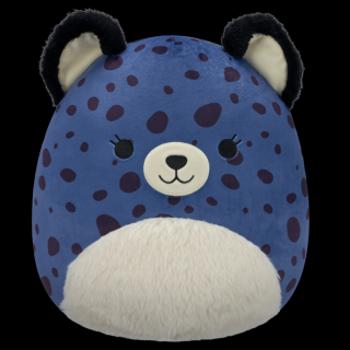 SQUISHMALLOWS Modrý gepard s chlupatým bříškem - Spotts, 30 cm