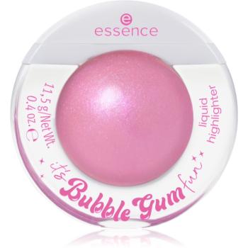 essence it's Bubble Gum fun tekutý rozjasňovač pro zářivý vzhled pleti 11 g