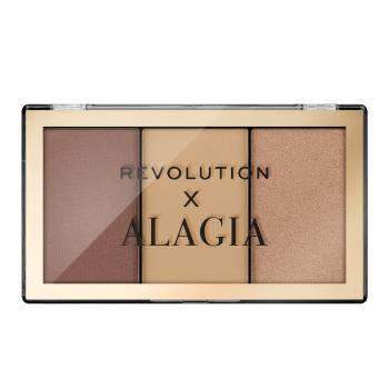 Revolution Konturovací paletka x Alagia (Face Like Alagia Highlight & Bronze Palette) 7,5 g