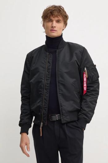 Bomber bunda Alpha Industries 191118 03 černá barva, přechodná