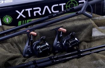 Sonik prut s navijákem xtractor 2 rod carp kit 2,7 m 3 lb