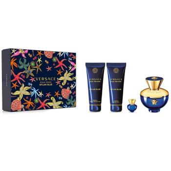 Versace Pour Femme Dylan Blue - EDP 100 ml + loțiune de corp 100 ml + gel de duș 100 ml + EDP 5 ml