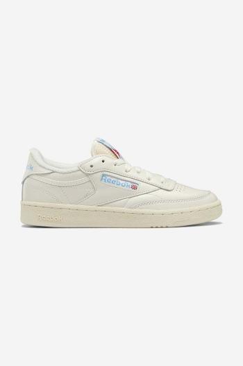 Sneakers boty Reebok Classic Club C 85 Vintage béžová barva, GX3687-cream