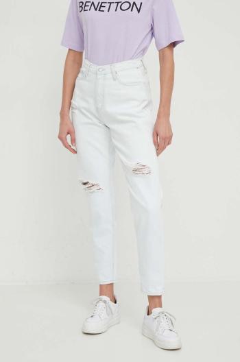 Džíny Calvin Klein Jeans dámské, high waist, J20J222147