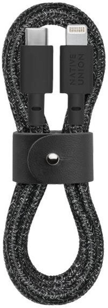 Adatkábel Native Union Belt Cable USB-C to Lightning - 1.2m, cosmos
