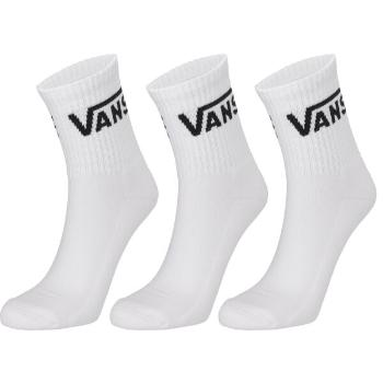 Vans CLASSIC HALF CREW 3PK Pánské ponožky, bílá, velikost