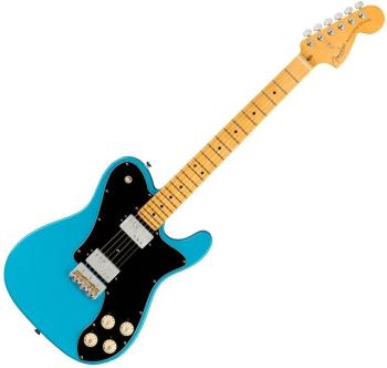 Fender American Professional II Telecaster Deluxe MN Miami Blue Elektrická kytara