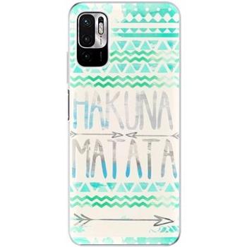 iSaprio Hakuna Matata Green pro Xiaomi Redmi Note 10 5G (hakug-TPU3-RmN10g5)