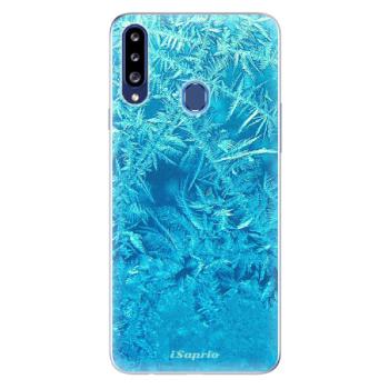 Odolné silikonové pouzdro iSaprio - Ice 01 - Samsung Galaxy A20s