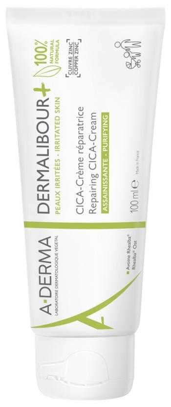 A-DERMA Cremă reparatoare Dermalibour+ (Repairing CICA-Cream) 100 ml