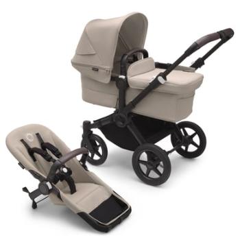 bugaboo Donkey 5 Mono kombinovaný kočárek 2023 Black /Desert Taupe