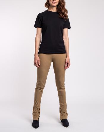 Ninety Percent Felix Stretch Tencel™ Vent Leggings BROWN KHAKI M