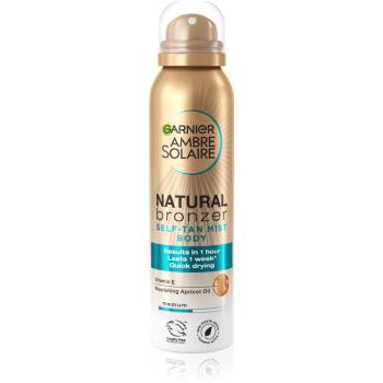 Garnier Ambre Solaire Natural Bronzer samoopalovací mlha na tělo 150 ml