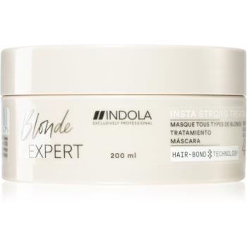 Indola Blond Expert Insta Strong vyživující maska na vlasy pro blond vlasy 200 ml