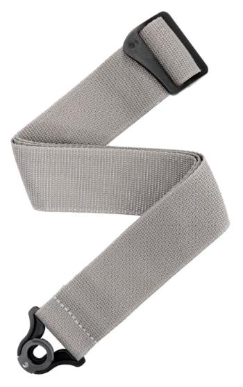 D'Addario Auto Lock Polypro Guitar Strap Silver