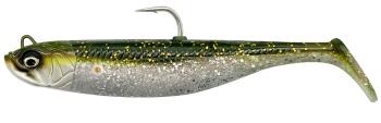 Savage gear gumová nástraha minnow sinking green silver - 12,5 cm 35 g