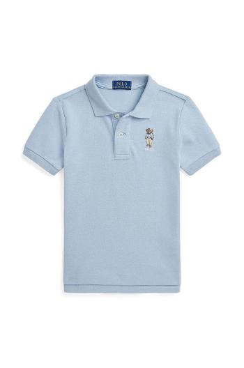 Dětská bavlněná polokošile Polo Ralph Lauren 322853788016