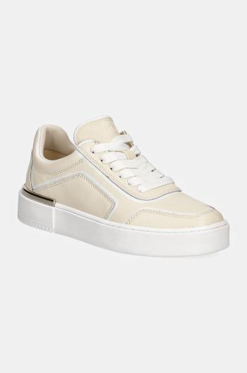 Kožené sneakers boty Dkny Baylor béžová barva, K3491306