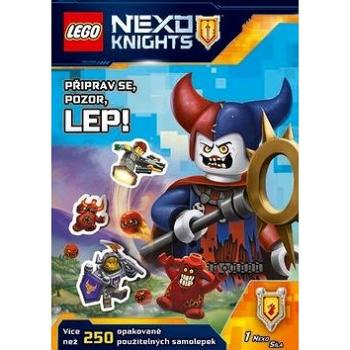 LEGO NEXO KNIGHTS Připrav se, pozor, lep!: Více než 250 opakovaně použitelných samolepek (978-80-251-4638-5)