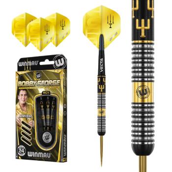 Dart szett Winmau steel Bobby George 24g, 90% wolfram