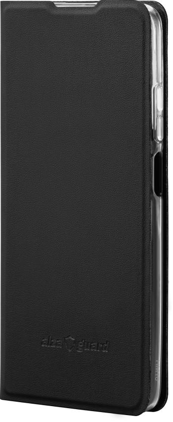 Mobiltelefon tok AlzaGuard Premium Flip Case Xiaomi Redmi 10 / 10 (2022) készülékhez, fekete