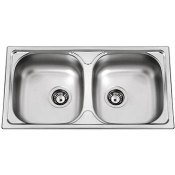 SINKS OKIO 780 DUO V 0,5mm matný (8596142004751)