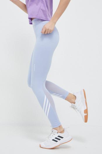 Tréninkové legíny adidas Performance Techfit 3-Stripes s potiskem