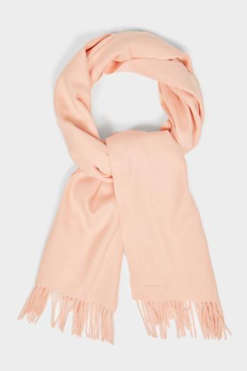 ŠÁLA GANT WOOL WOVEN SCARF SALMON PINK