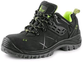 Obuv poltopánka CXS Universe Comet S3 čierno-zelená, veľ. 39