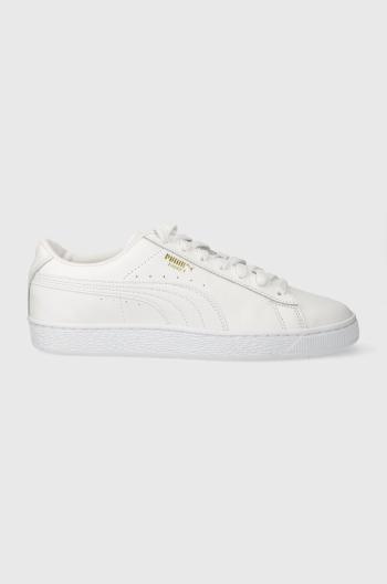 Sneakers boty Puma Basket Classic XXI bílá barva, 374923