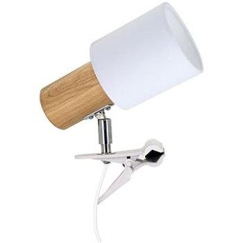 Lampa s klipem TREEHOUSE 1xE27/25W/230V dub – FSC certifikováno (117105)