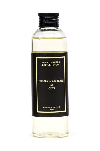 Náhradní náplň do aroma difuzéru Cereria Molla Bulgarian Rose and Oud 200 ml