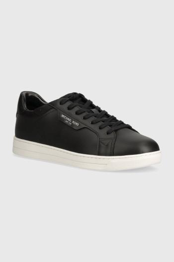 Kožené sneakers boty Michael Kors Keating černá barva, 42S4KEFS2L 001