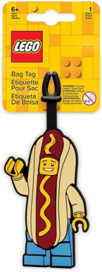 LEGO Iconic Jmenovka na zavazadlo - Hot Dog