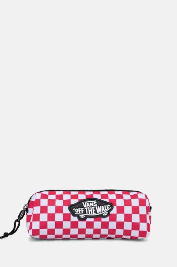 Dětský penál Vans Old Skool Pencil Pouch růžová barva, VN000H58G3X1