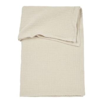 MEYCO sand Předeprané prostěradlo Musslin uni soft 75 x 100 cm