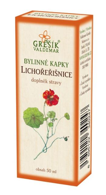 Valdemar Grešík Grešík Lichořeřišnice bylinné kapky 50 ml