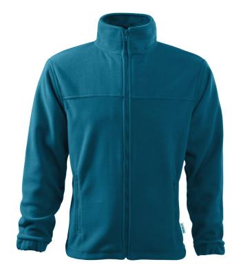 MALFINI Pánská fleecová mikina Jacket - Petrolejová | 3XL
